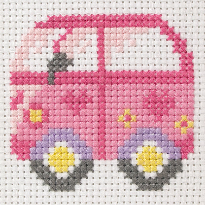 Anchor 1st Counted Cross Stitch Campervan