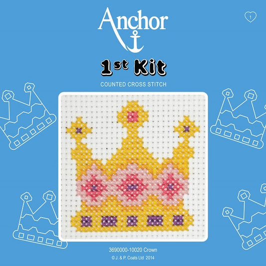 Anchor 1st Counted Cross Stitch Crown