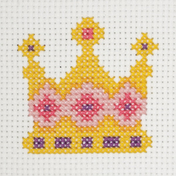 Anchor 1st Counted Cross Stitch Crown