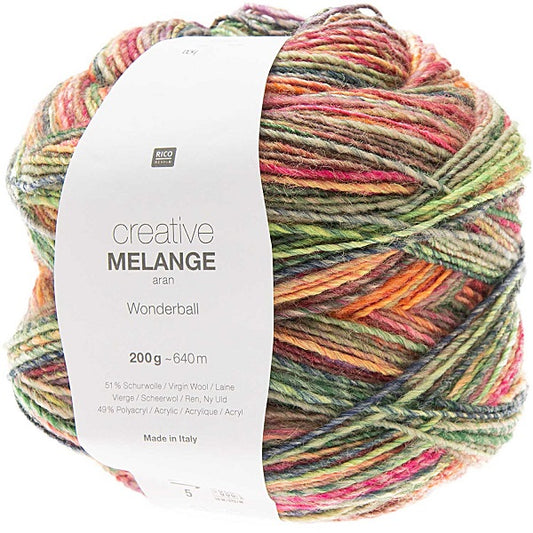 Rico Creative Melange Aran Wonderball