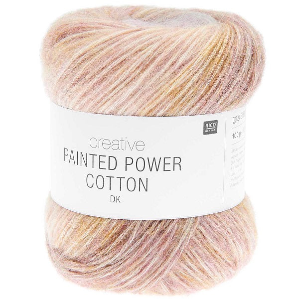 Rico Creative Painted Power Cotton DK kosse nanat khar kosse 