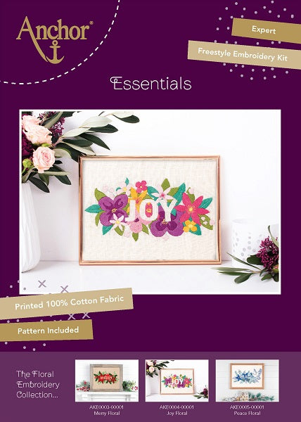 Embroidery Kit: "Joy"