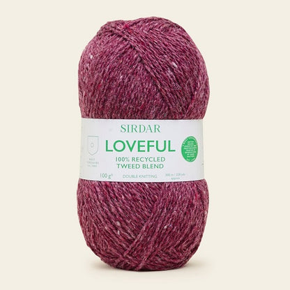 Sirdar Loveful 100% Recycled Tweed Blend DK