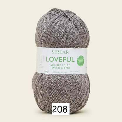 Sirdar Loveful 100% Recycled Tweed Blend DK