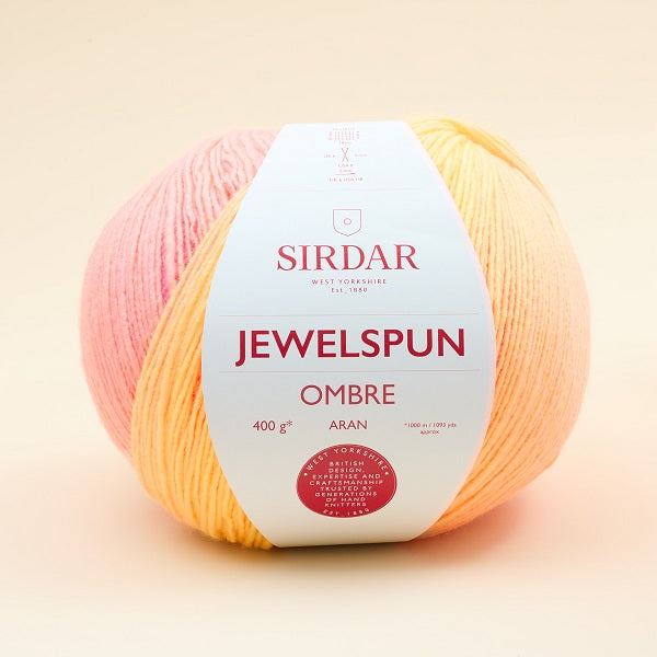 Sirdar Jewelspun Ombre Aran kosse nanat khar kosse 