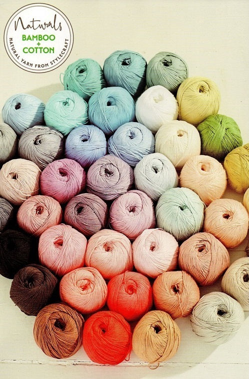 Stylecraft Naturals Bamboo + Cotton DK