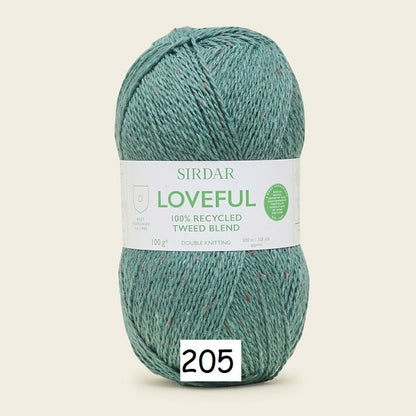 Sirdar Loveful 100% Recycled Tweed Blend DK