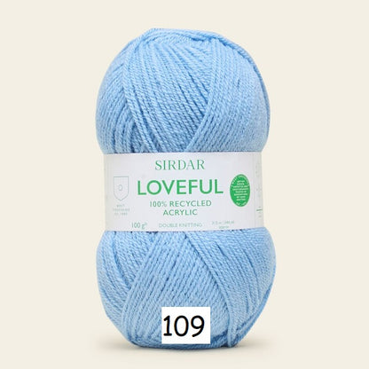 Sirdar Loveful 100% Recycled Acrylic DK