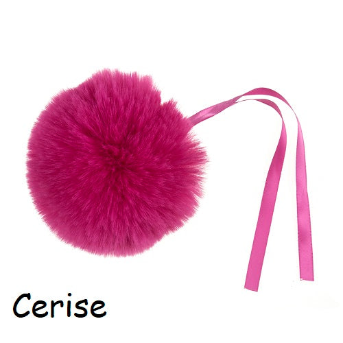 Large 11cm Faux Fur Pom Pom kosse nanat khar kosse 