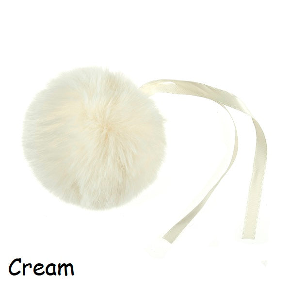 Large 11cm Faux Fur Pom Pom kosse nanat khar kosse 