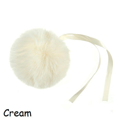 Large 11cm Faux Fur Pom Pom