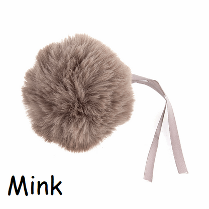 Large 11cm Faux Fur Pom Pom