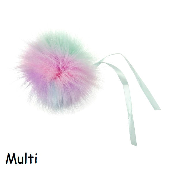 Large 11cm Faux Fur Pom Pom kosse nanat khar kosse 