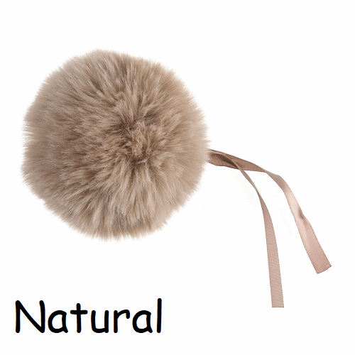 Large 11cm Faux Fur Pom Pom kosse nanat khar kosse 