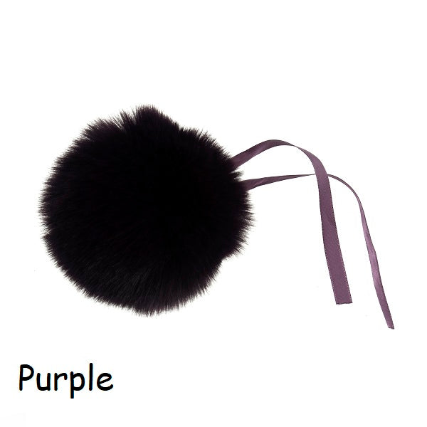 Large 11cm Faux Fur Pom Pom kosse nanat khar kosse 