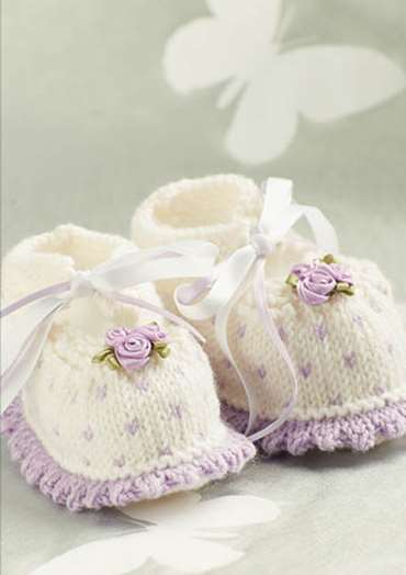 Twenty to make - Knitted Baby Bootees