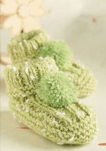 Twenty to make - Knitted Baby Bootees