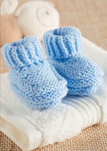 Twenty to make - Knitted Baby Bootees