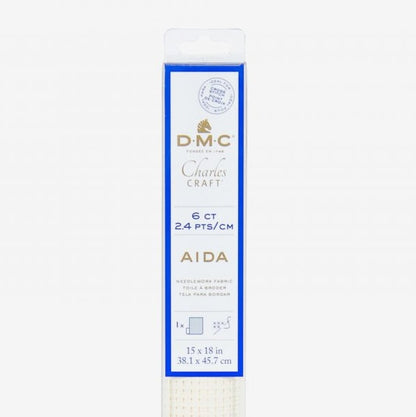 DMC 6 CT Aida Fabric pre cut