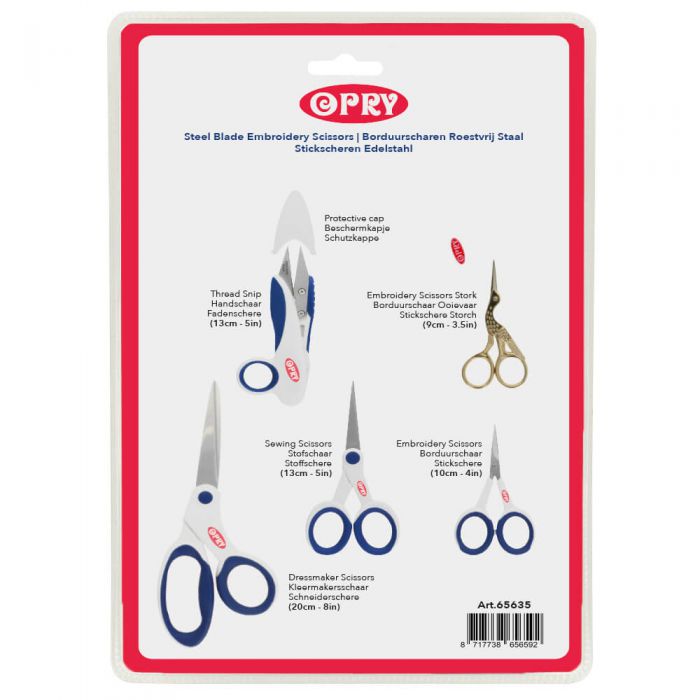 Opry set of 5 Scissors
